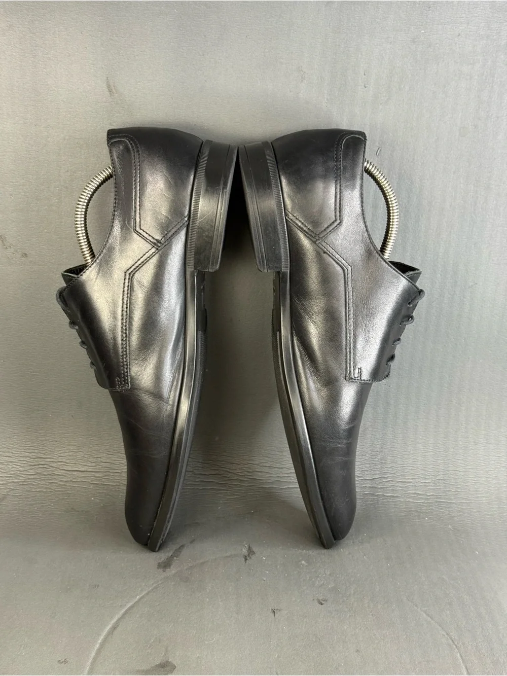 Bruno Magli Maitland black leather derby shoes men’s size 11.5